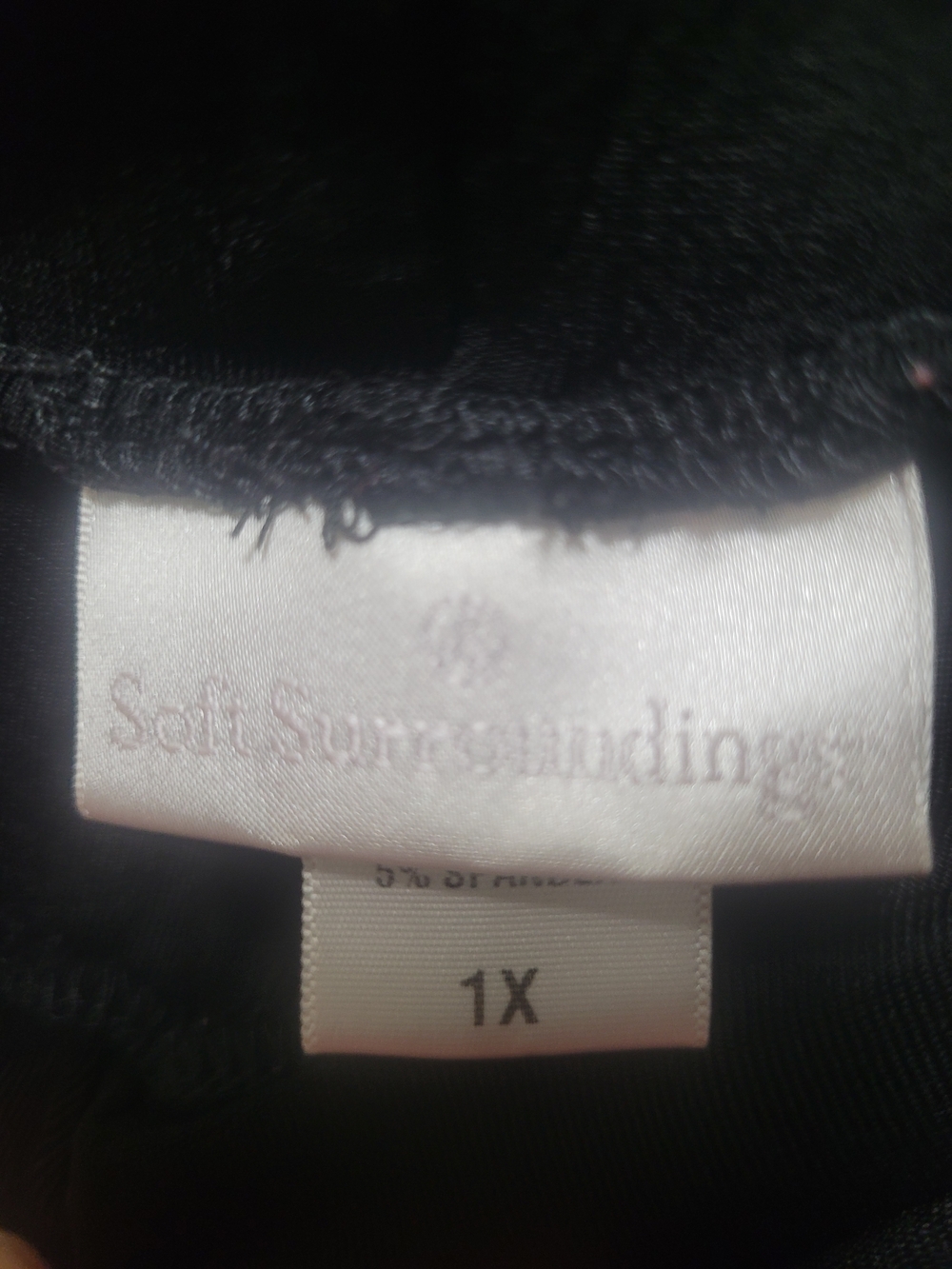 Soft Surroundings Black Wide-Leg Palazzo Pants - Picture 3 of 5